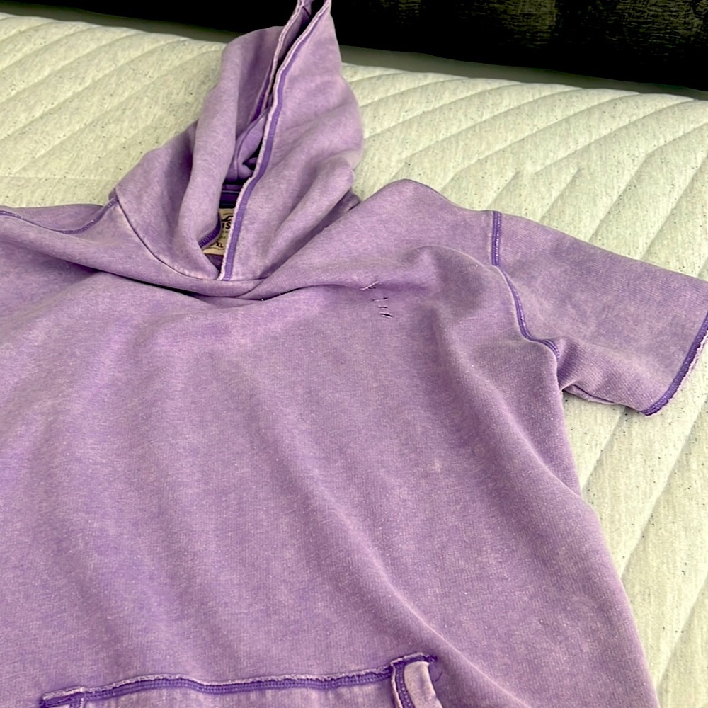 Hollister destroyed sweater hoodie
